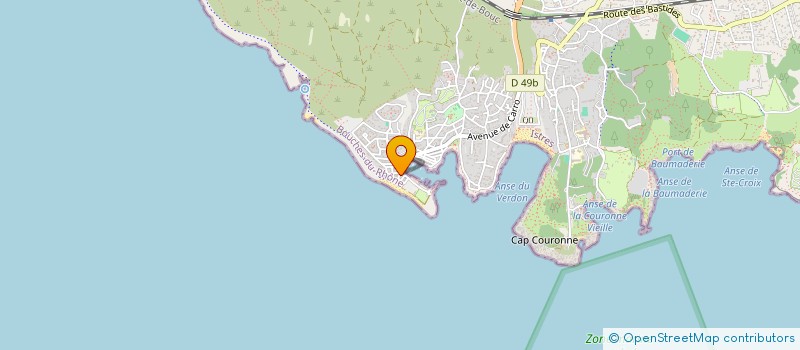 localisation de l'entreprise MONSIEUR SYLVAIN PUIG à MARTIGUES