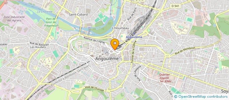 localisation de l'entreprise MONSIEUR SYLVAIN QUARMENIL à ANGOULEME