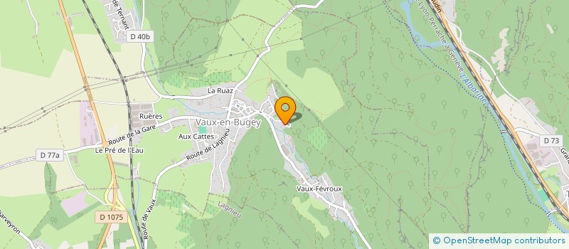 localisation de l'entreprise MONSIEUR SYLVAIN QUEMIN à VAUX-EN-BUGEY