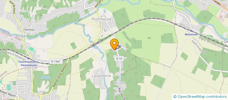 localisation de l'entreprise MONSIEUR SYLVAIN QUENEL  FAREMOUTIERS