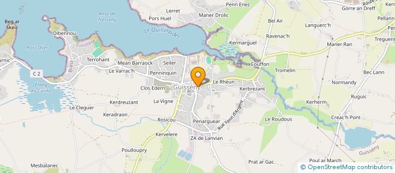 localisation de l'entreprise MONSIEUR SYLVAIN QUERAN  GUISSENY