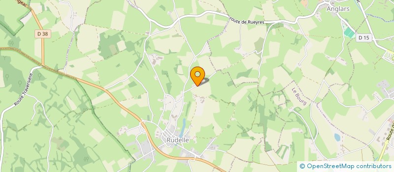 localisation de l'entreprise MONSIEUR SYLVAIN QUERCY  RUDELLE