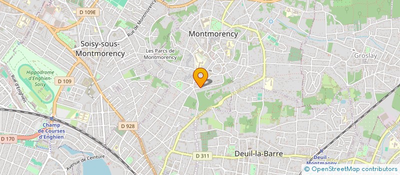 localisation de l'entreprise MONSIEUR SYLVAIN QUERE  MONTMORENCY