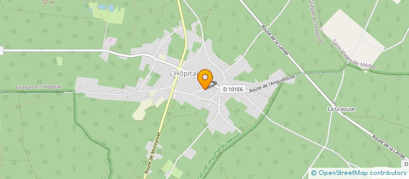 localisation de l'entreprise MONSIEUR SYLVAIN QUERRIOUX à GRAYAN-ET-L'HOPITAL