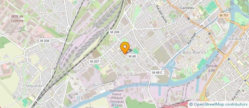 localisation de l'entreprise MONSIEUR SYLVAIN QUIQUE à LILLE