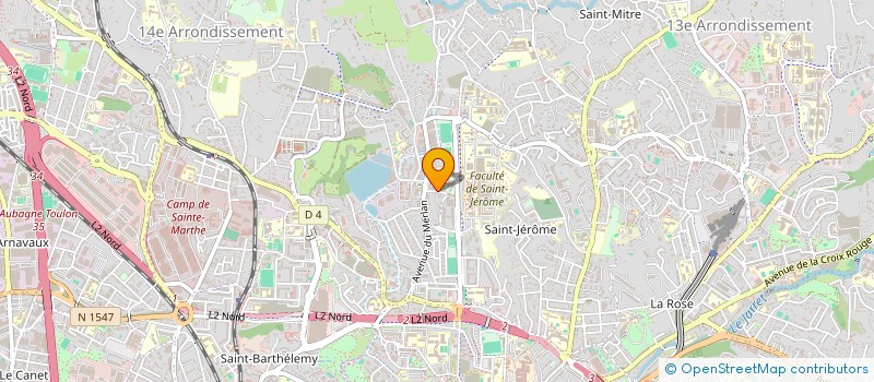 localisation de l'entreprise MONSIEUR SYLVAIN RABITO  MARSEILLE