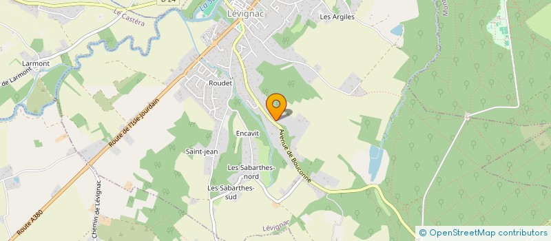 localisation de l'entreprise MONSIEUR SYLVAIN RAMIREZ  LASSERRE-PRADERE