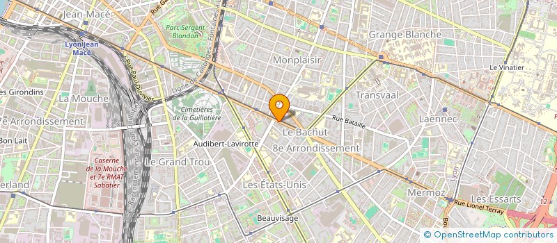 localisation de l'entreprise MONSIEUR SYLVAIN RANSON  LYON