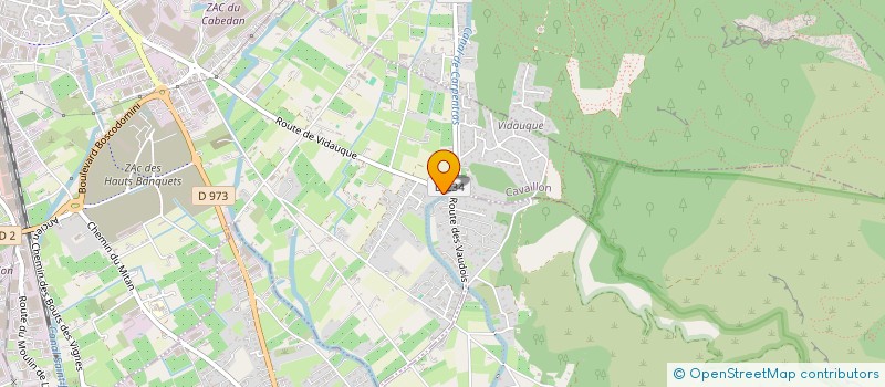 localisation de l'entreprise MONSIEUR SYLVAIN RAYMOND  CAVAILLON