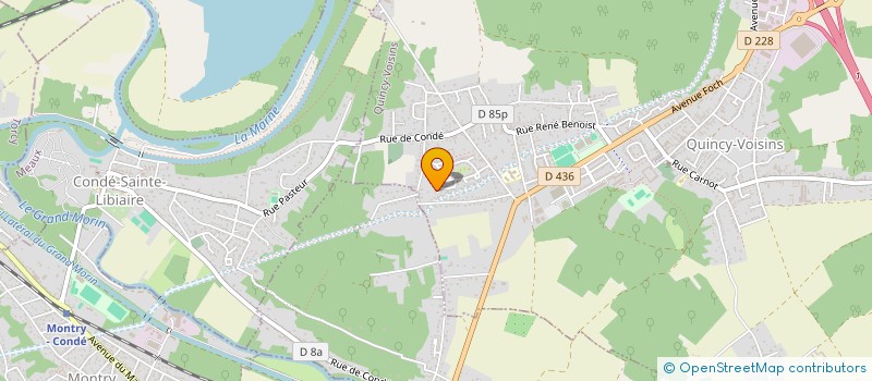 localisation de l'entreprise MONSIEUR SYLVAIN REGAZZONI à QUINCY-VOISINS
