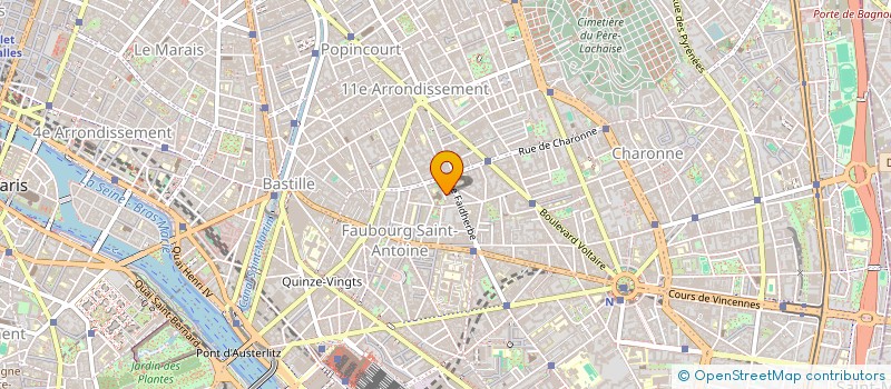 localisation de l'entreprise MONSIEUR SYLVAIN REGNIER  PARIS