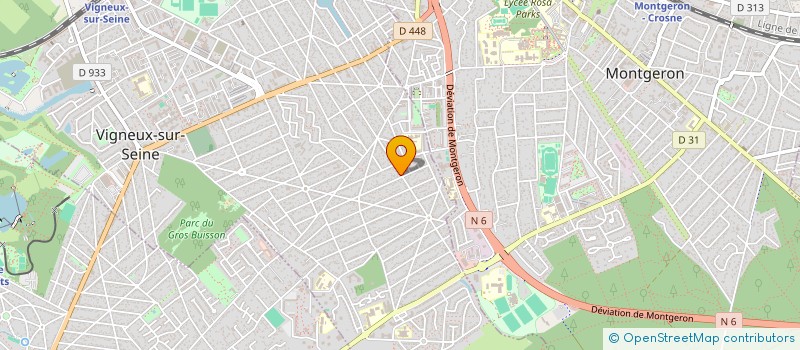 localisation de l'entreprise MONSIEUR SYLVAIN REMOND  VIGNEUX-SUR-SEINE