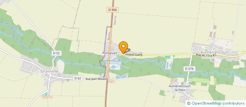 localisation de l'entreprise MONSIEUR SYLVAIN RENAUD  AUMENANCOURT