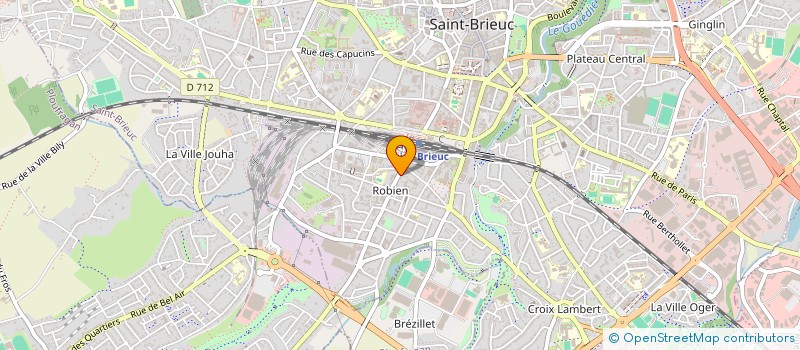 localisation de l'entreprise MONSIEUR SYLVAIN REUX à SAINT-BRIEUC