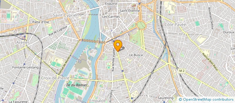 localisation de l'entreprise MONSIEUR SYLVAIN RIBIERE à TOULOUSE