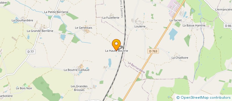 localisation de l'entreprise MONSIEUR SYLVAIN RICHARD à MONTAIGU-VENDEE