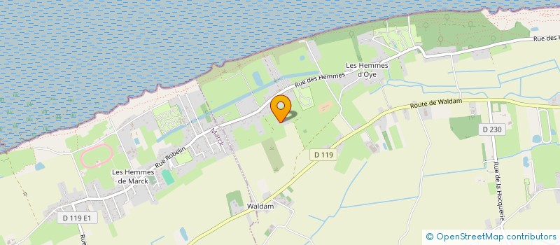 localisation de l'entreprise MONSIEUR SYLVAIN RICHARD  OYE-PLAGE