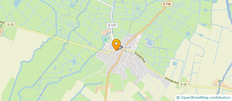 localisation de l'entreprise MONSIEUR SYLVAIN RIMBAUD  TRIAIZE