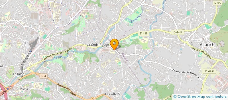 localisation de l'entreprise MONSIEUR SYLVAIN RIOS  MARSEILLE