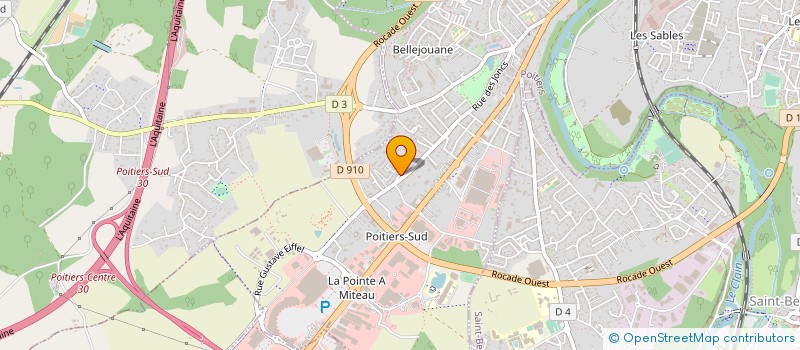 localisation de l'entreprise MONSIEUR SYLVAIN RIPOCHE à POITIERS