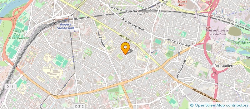 localisation de l'entreprise MONSIEUR SYLVAIN RIPOCHE à ANGERS