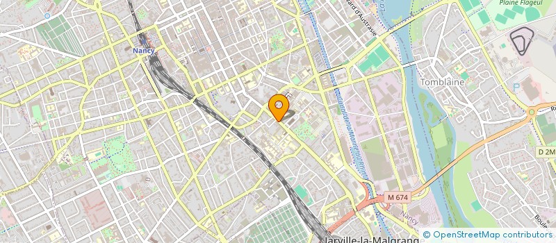 localisation de l'entreprise MONSIEUR SYLVAIN RITTIE  NANCY