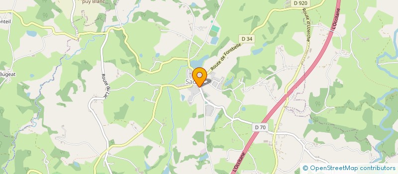 localisation de l'entreprise MONSIEUR SYLVAIN RIVIERE  SADROC