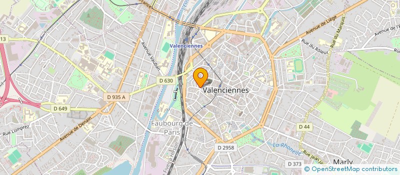 localisation de l'entreprise MONSIEUR SYLVAIN RIZZO à VALENCIENNES