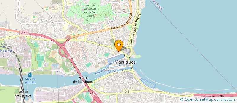 localisation de l'entreprise MONSIEUR SYLVAIN ROBERT à MARTIGUES