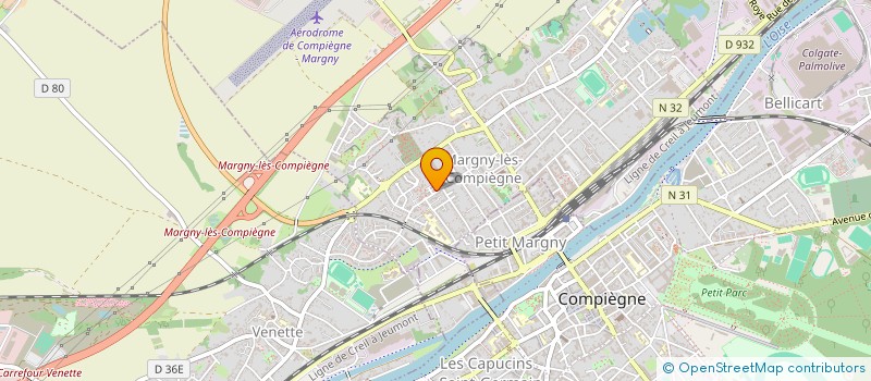 localisation de l'entreprise MONSIEUR SYLVAIN ROBERT à MARGNY-LES-COMPIEGNE