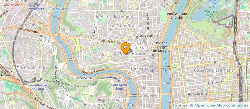 localisation de l'entreprise MONSIEUR SYLVAIN ROCHE à LYON