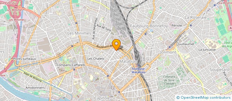 localisation de l'entreprise MONSIEUR SYLVAIN ROCHER  TOULOUSE