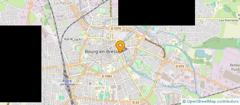 localisation de l'entreprise MONSIEUR SYLVAIN ROLLET à BOURG-EN-BRESSE