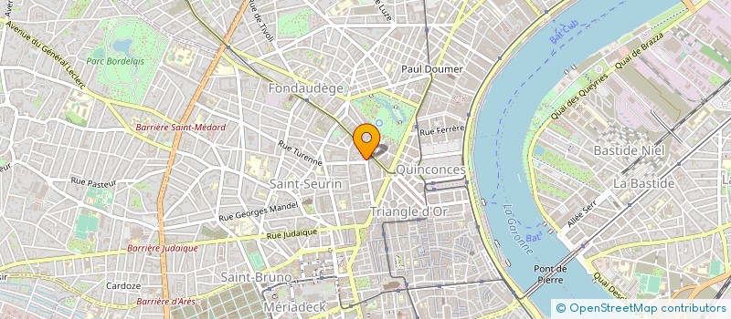 localisation de l'entreprise MONSIEUR SYLVAIN ROMMENS à BORDEAUX
