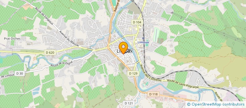 localisation de l'entreprise MONSIEUR SYLVAIN ROMOALDO à LIMOUX