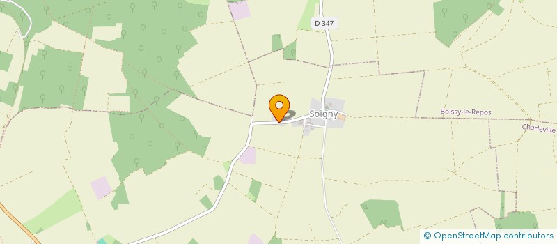 localisation de l'entreprise MONSIEUR SYLVAIN RONDEAU à LE GAULT-SOIGNY