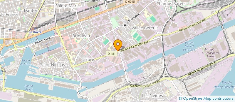 localisation de l'entreprise MONSIEUR SYLVAIN ROSCHIONI à LE HAVRE