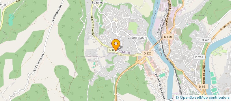 localisation de l'entreprise MONSIEUR SYLVAIN ROUCHIE  PRADINES