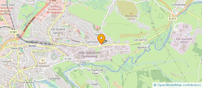 localisation de l'entreprise MONSIEUR SYLVAIN ROUQUETTE  ONET-LE-CHATEAU