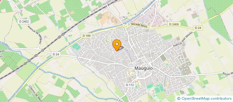 localisation de l'entreprise MONSIEUR SYLVAIN ROUSSEEUW  MAUGUIO