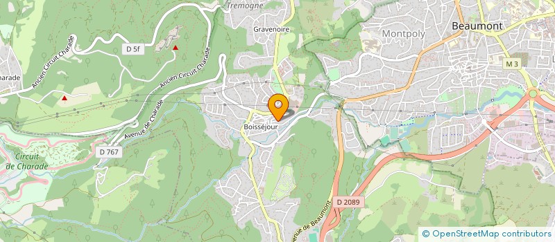 localisation de l'entreprise MONSIEUR SYLVAIN ROUX à CEYRAT