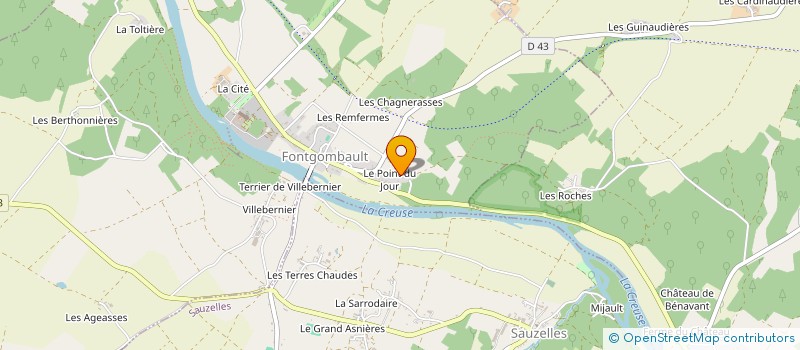 localisation de l'entreprise MONSIEUR SYLVAIN ROY à PREUILLY-LA-VILLE