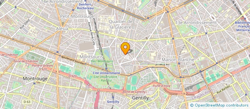 localisation de l'entreprise MONSIEUR SYLVAIN RUHAULT  PARIS