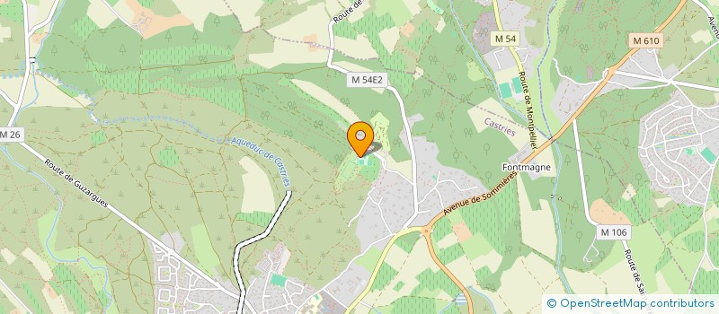 localisation de l'entreprise MONSIEUR SYLVAIN RUIZ  CASTRIES