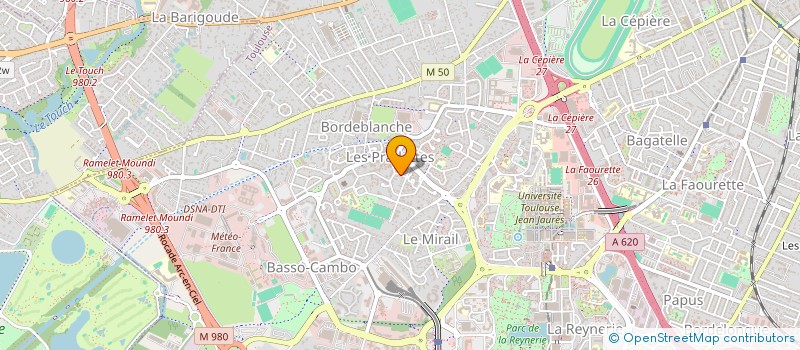 localisation de l'entreprise MONSIEUR SYLVAIN SAINT SAMAT à TOULOUSE