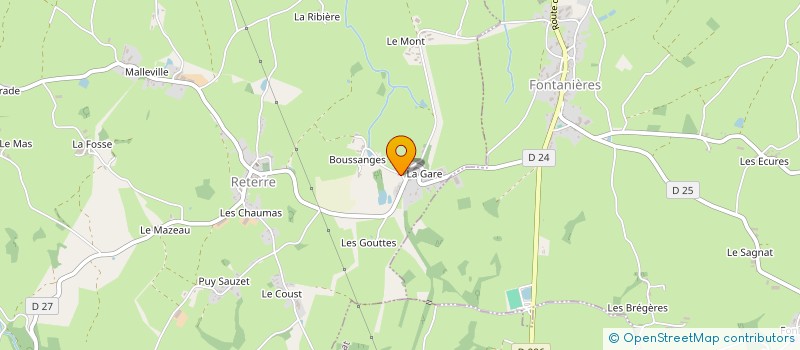 localisation de l'entreprise MONSIEUR SYLVAIN SAINTE-MARTINE à RETERRE