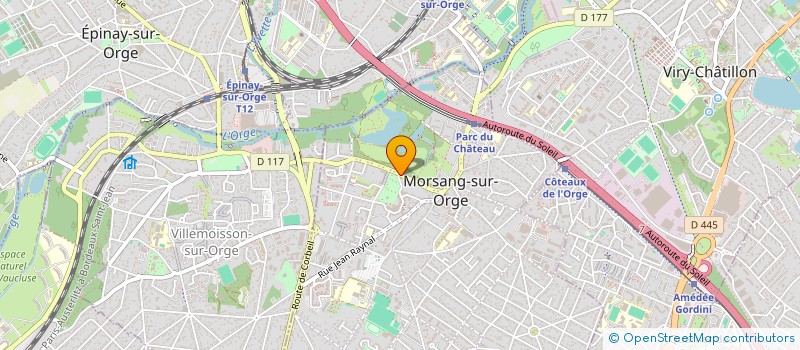 localisation de l'entreprise MONSIEUR SYLVAIN SALAMON  MORSANG-SUR-ORGE