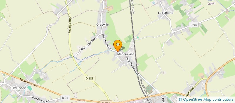 localisation de l'entreprise MONSIEUR SYLVAIN SALEMBIEN  LILLERS