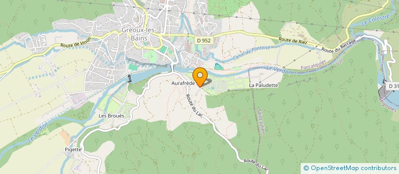 localisation de l'entreprise MONSIEUR SYLVAIN SANGIORGIO à GREOUX-LES-BAINS