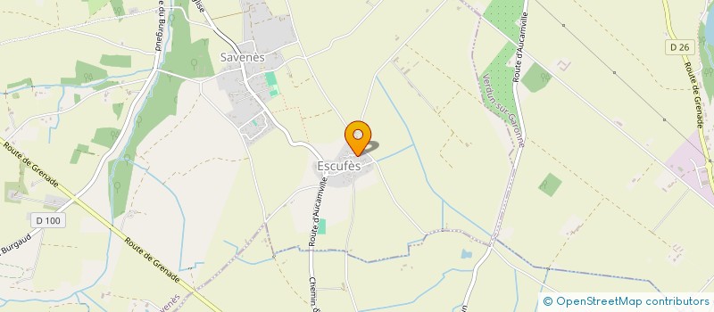 localisation de l'entreprise MONSIEUR SYLVAIN SAPY  SAVENES